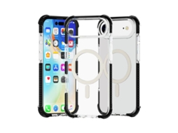Capa De Acrílico Transparente À Prova De Choque Para Iphone 17 Air - Magnética - Magsafe