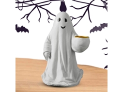 Escultura De Resina De Fantasma Fofo Para Decoração De Halloween |