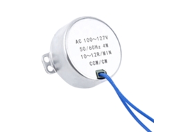 Motor de Engrenagem Síncrono Ac 100 127v Reversível