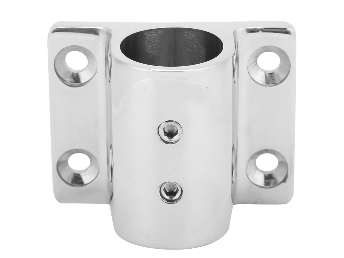 Base Retangular de Tubo de Aço Inoxidável para Barco 22mm | S/MARCA