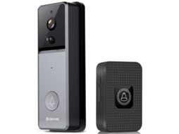 Campainha de vídeo Denver Smart Wi-Fi, compatível com Tuya e VDB-216 Slowmoose