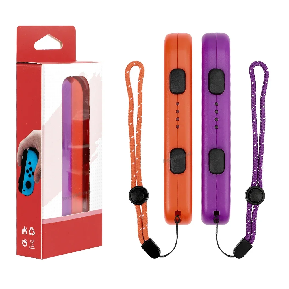 Acessórios para jogos compatíveis com os controles Joy-Con do Nintendo Switch/OLED, incluindo alças de pulso.
