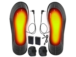 Palmilhas Aquecidas Com Aquecimento Elétrico Usb Para Aquecer Os Pés No Inverno.