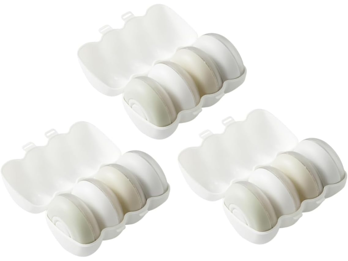 Conjunto De 3 Potes Cosméticos De Plástico Com Dispensador De Loção, Ideais Para Viagem