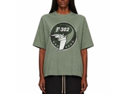 Rockinstone Stargate F-302 Emblem Heather Military Green Adult T-shirt Size:l