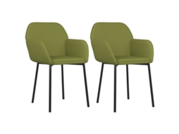 Dining Chair, Dining Chairs Vidaxl Verde Veludo (n/a)
