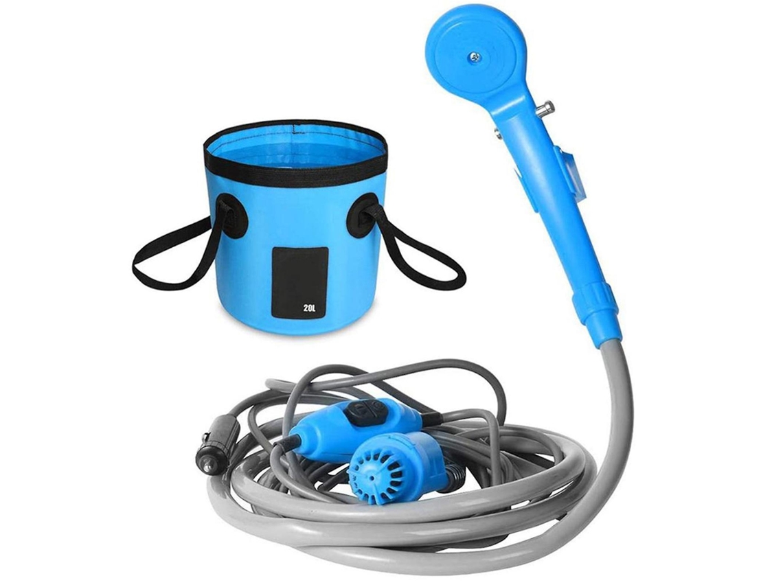 Chuveiro Portátil Para Acampamento Ao Ar Livre Com Bomba De Chuveiro 12v PENGDSJE