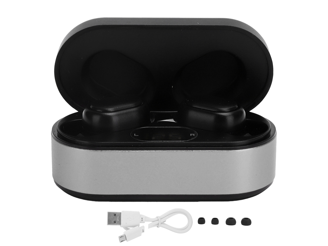 FONE DE OUVIDO Bluetooth V3 Tws 5.0 Sem Fio com Redução de Ruído Inteligente e Led CHABERLU