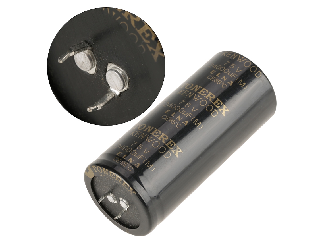 Laxiscreed Capacitor Eletrolítico De Áudio 24000uf 75v Para Equipamentos De Som