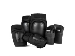 Joelheiras, cotoveleiras e protetores de pulso, equipamento 3 em 1 AQUAFORGE