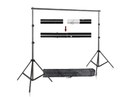 Suporte Para Fundo De Fotografia, Sistema De Suporte, Bolsa De Transporte,2x3m,sem Sandbag Oem