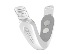 Massageador Facial Contourflex, Dispositivo de Escultura Contour Flex para Queixo, Branco GOKOCO