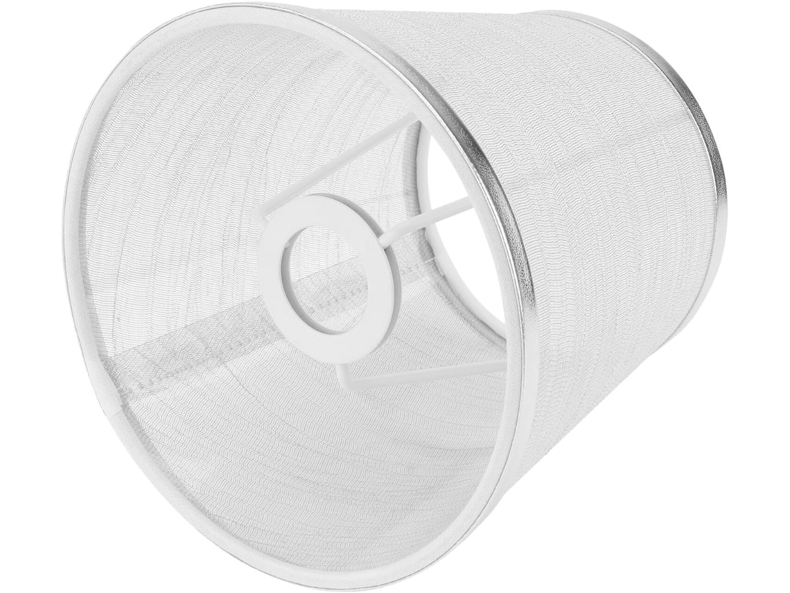 Capa Protetora Transparente Em Tecido Para Lustre, Capa Protetora Em Algodão Prateado, Difusor De Diâmetro Padrão.