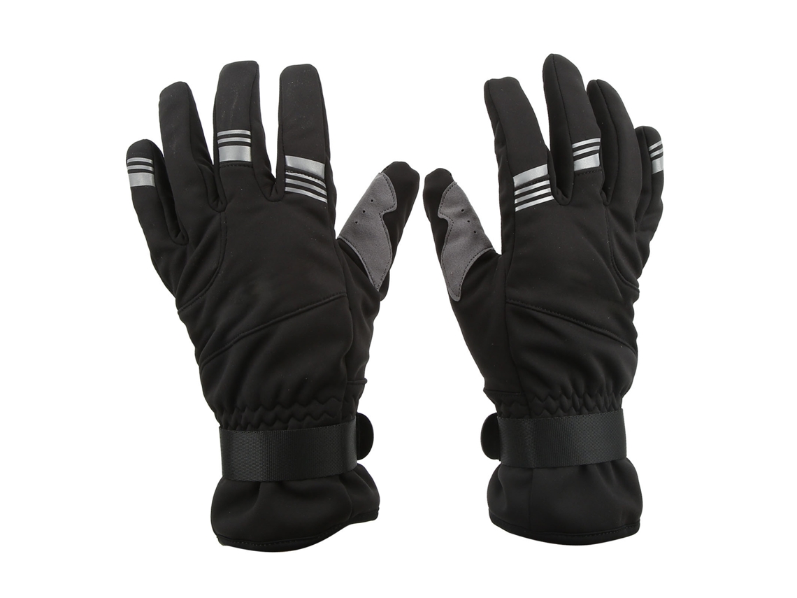 2026 guantes Térmicos de Ciclismo Resistentes Ao Vento com Tela Tátil para Inverno, Esqui, Dedos Completos, Preto, Tamanho L