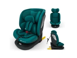 Cadeira Auto Kinderkraft I-GROW 2 PLUS 4 em 1 com EASY GROW, Encosto Reclinável e AIR FLOW Verde