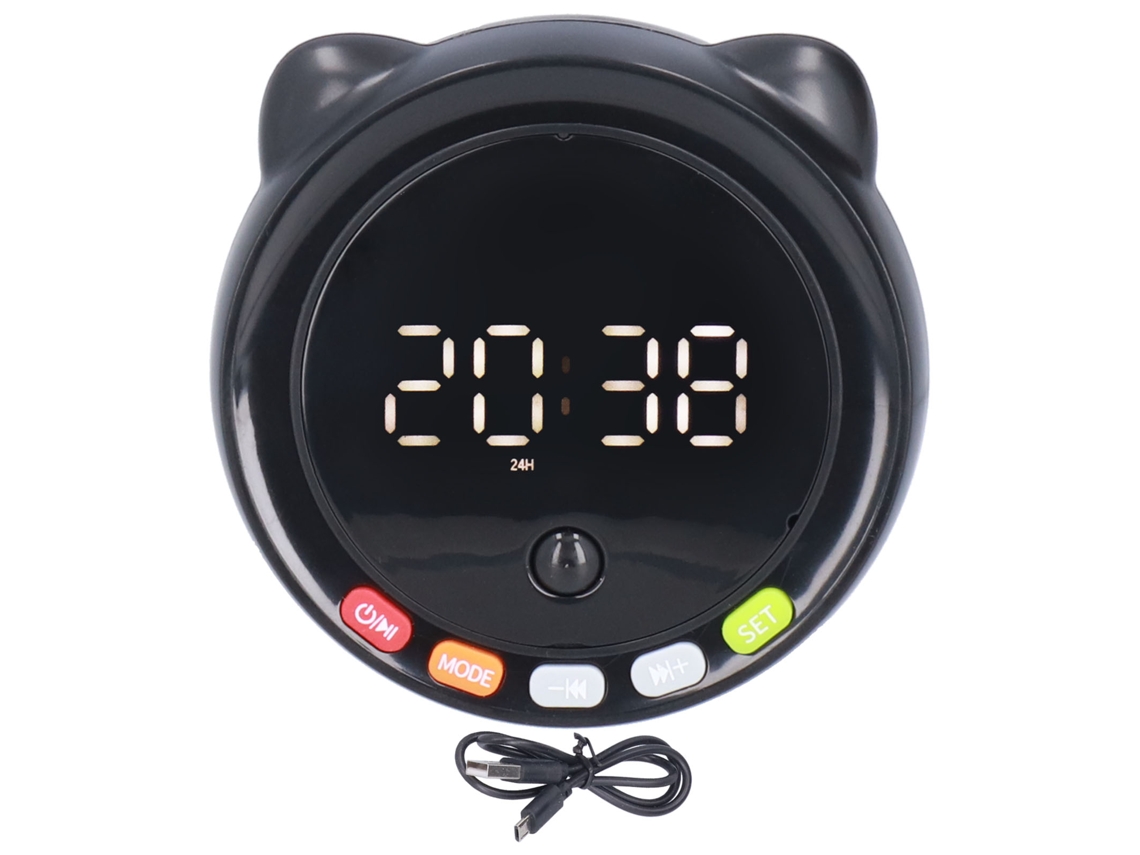 Relógio com alto-falante Bluetooth EOOCOO