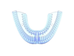 360 Graus Automático Sonic Elétrica Escova De Dentes Silicone Ultrassonic Eletrônico U Tipo Dente Usb Limpador De Dentes Recarregáveis