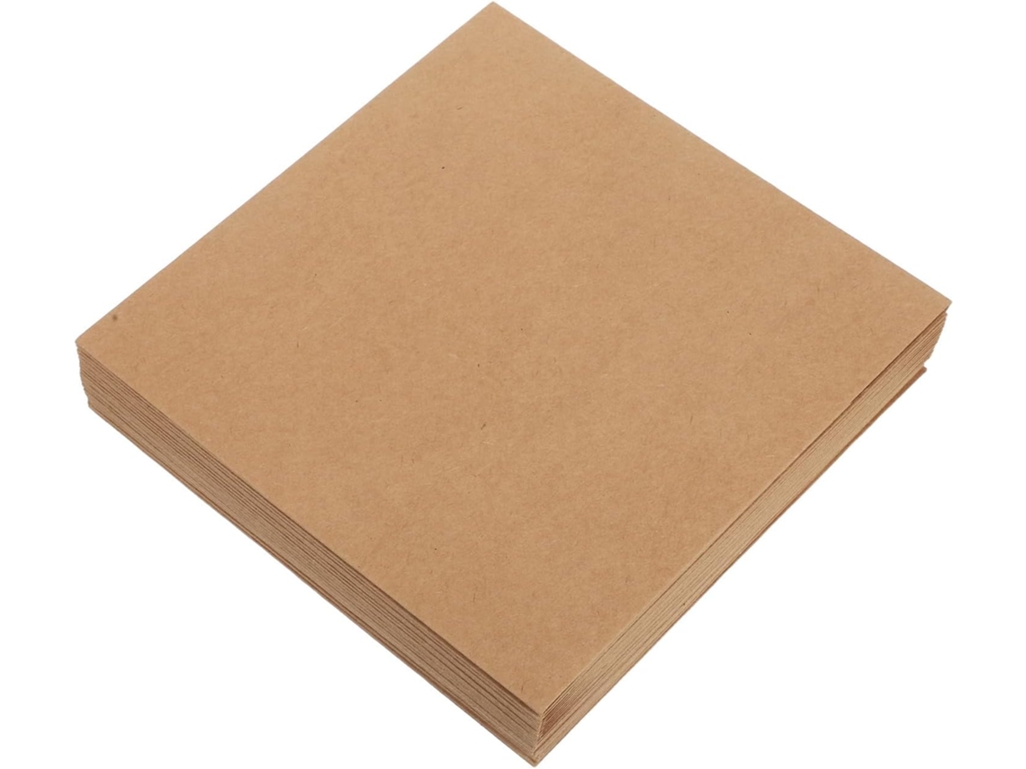 20 Envelopes Carrées Em Papel Kraft Épaissi, Resistentes À Déchirure, Fácil De Transportar, Para Convites E