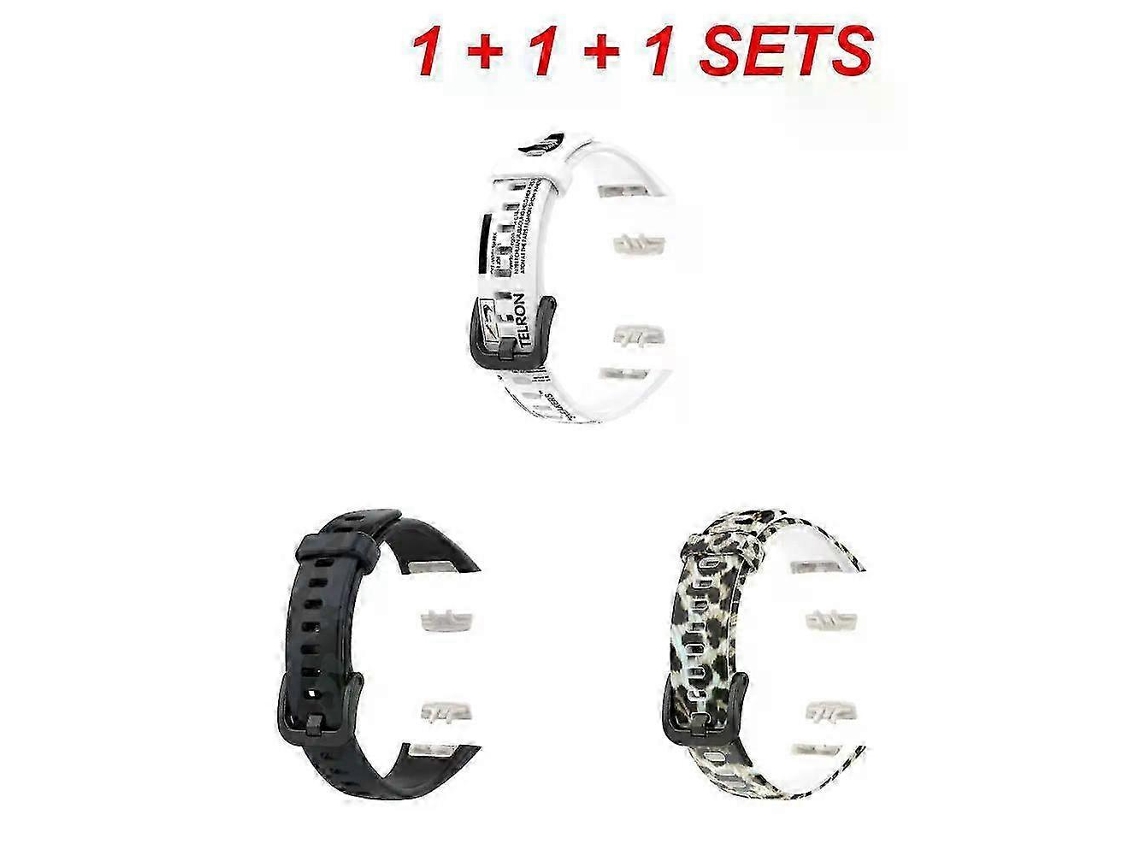 Pulseira De Silicone Espessa Para Relógio Inteligente Band 6, À Prova Dágua E De Suor. Olysi Shop