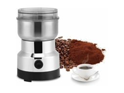 Moinho De Café Elétrico Para Grãos, Nozes E Especiarias Em Aço Inoxidável, Para Moagem Conforme Os Materiais E Funções Indicados