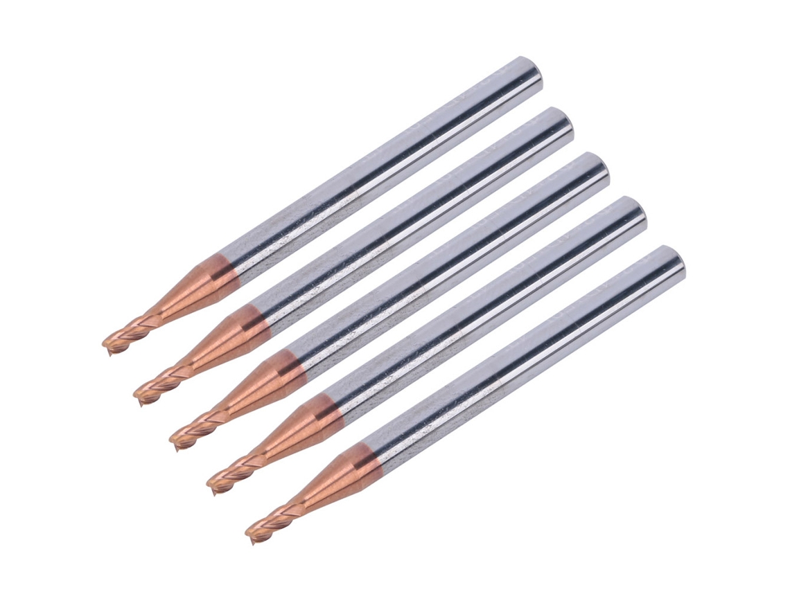 Laxiscreed Rebolo De Aço Tungstênio Cnc Com Revestimento Nano E Fresa De Quatro Poulamentos