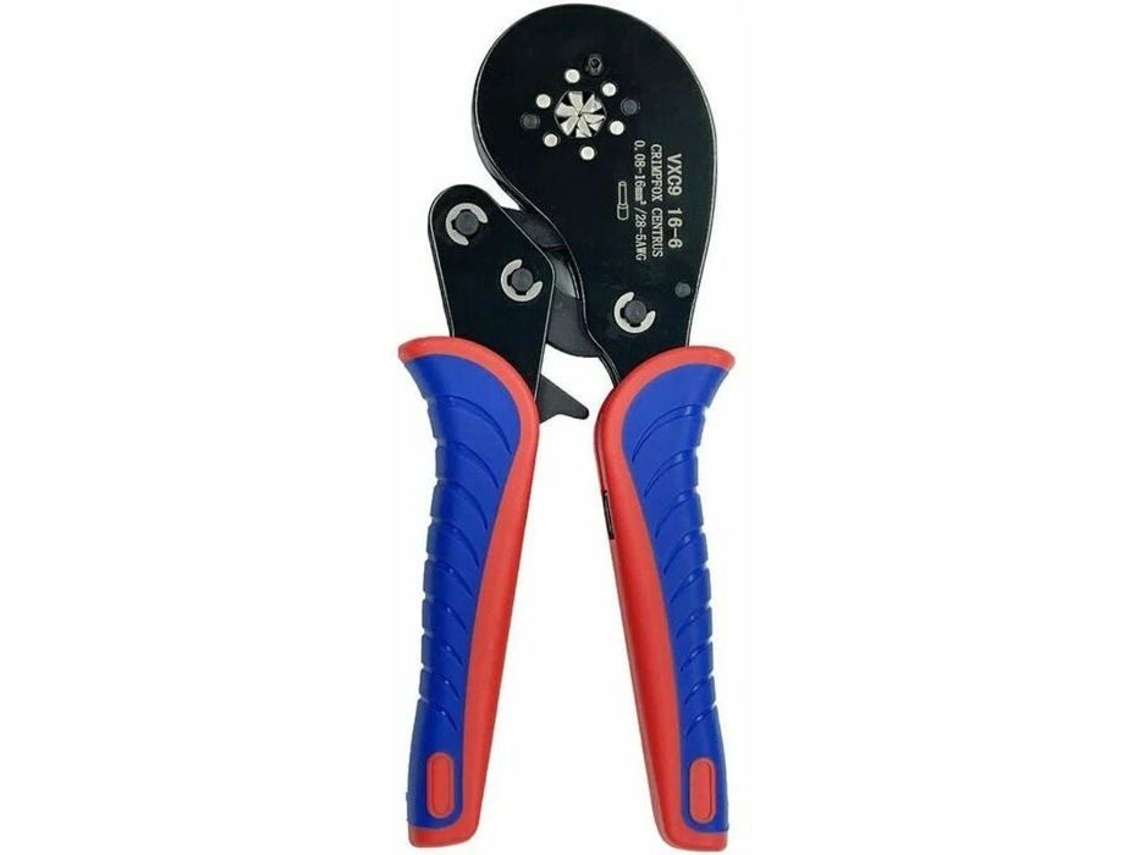 Alicate de Crimpagem JX 48B, 3,96 a 6,3mm, com catraca