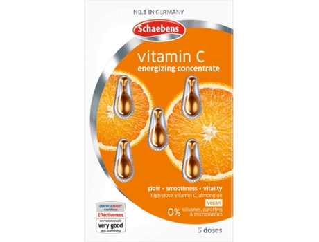 Creme de Rosto SCHAEBENS Concentrado de Vitamina C (5 Doses)