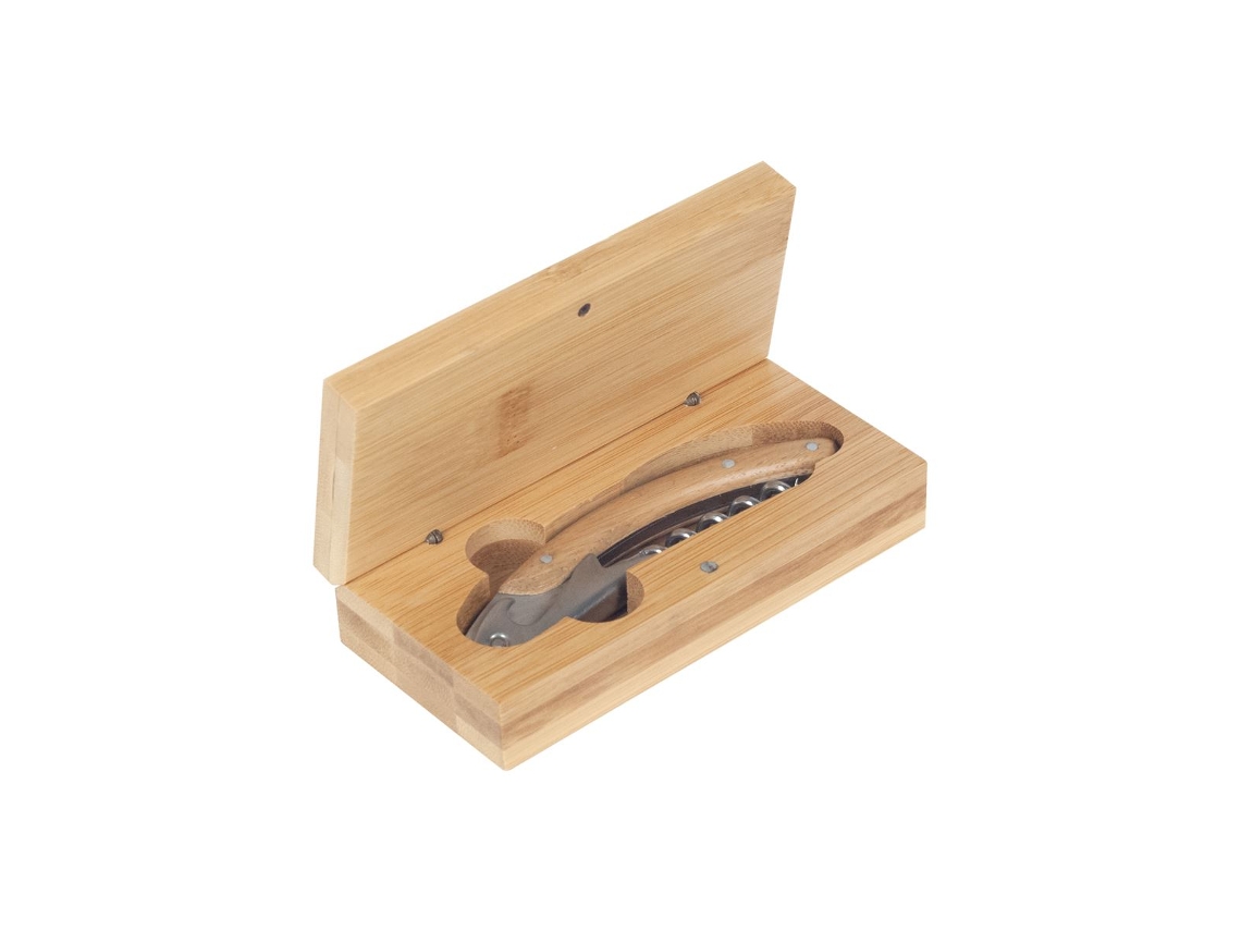 Caixa de bambu com abridor BY SIGRIS