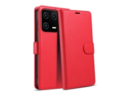 Capa Flip Para Celularvermelho - Redmi 13c