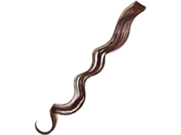 Apliques de cabelo com coque e presilha SFUSHOS