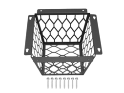 Protetor de Passageiro para Duto de Exaustão de Secadora (Aço Carbono Resistente, Compatível com Exaustores de 3 a 4 Polegadas)