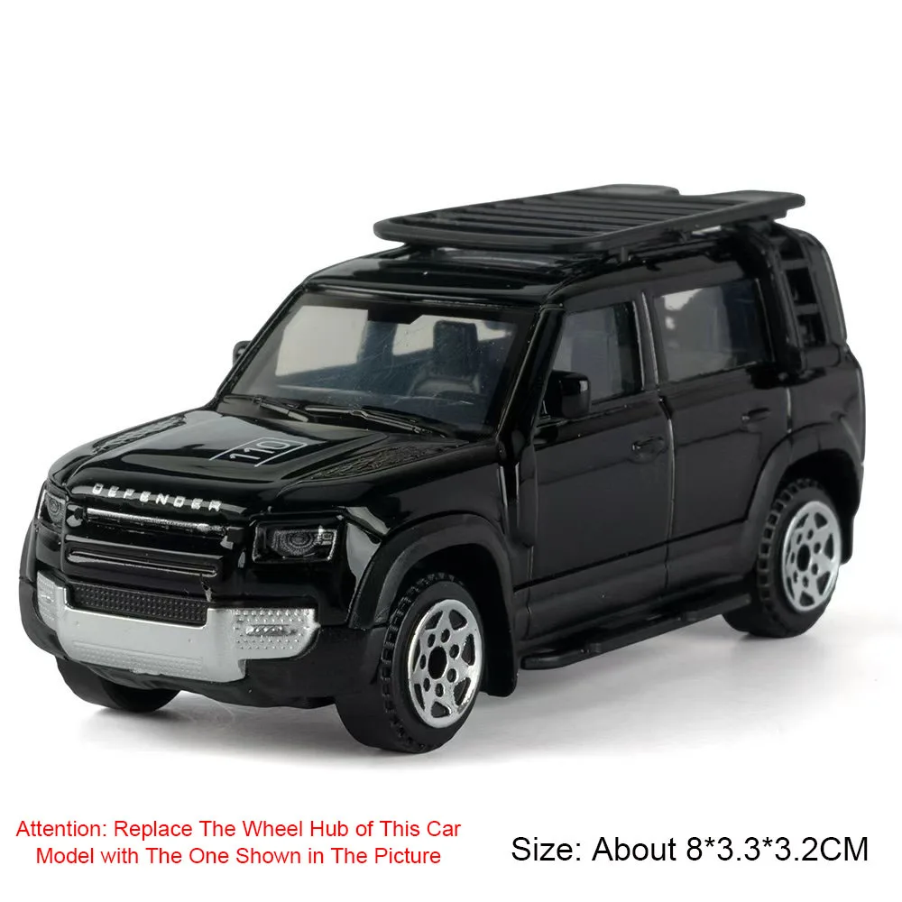(defender Preto) Miniatura De Carro - Modelo De Brinquedo - Colecionável - Presente - Ornamento