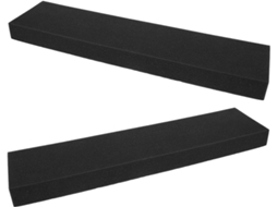 Conjunto De 2 Peças De Tapete De Isolamento Acústico Para Para-lama, Espuma Isolante Retardante De Chamas.