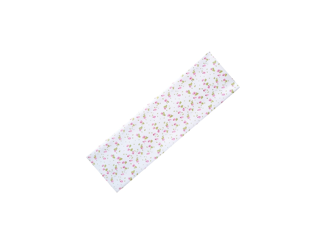 Fita Floral Branca para Penteados Femininos Acessório de Decoração LAXISCREED
