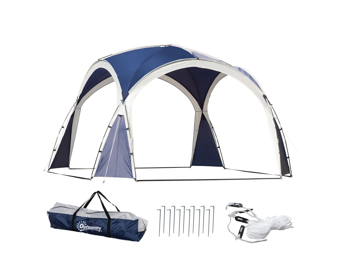 Toldo Dobrável VELTUS TRADE 3,5x3,5m com Gancho, Bolsa, Impermeável, UV