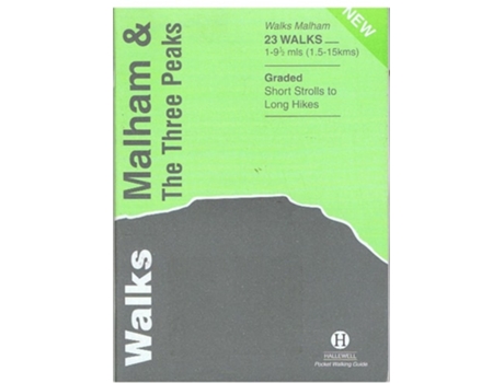 Livro Walks Malham and the Three Peaks de Richard Hallewell (Inglês)