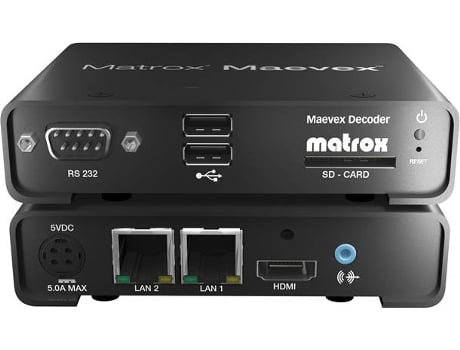 Codificador de vídeo MATROX Maevex 5150 Decoder