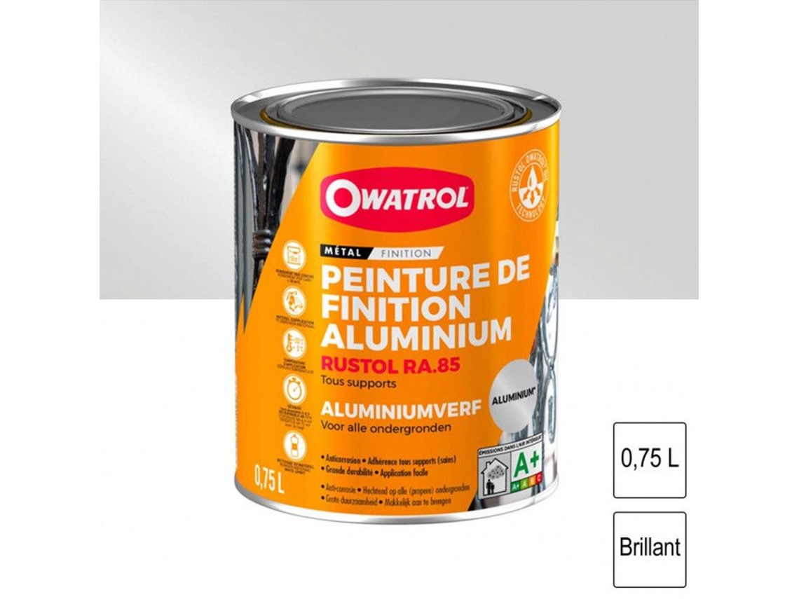 Owatrol Durieu Rustol Alumínio Tinta Ra 85 0,75l Oxi