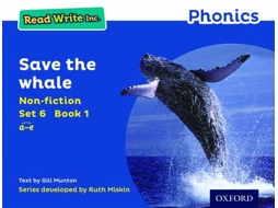Livro Read Write Inc. Phonics Save the Whale de Gill Munton (Inglês)