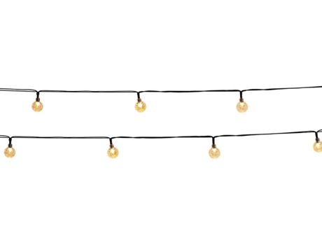 Iluminação Decorativa LUMI JARDIN (Preto - Plástico - 5m8)