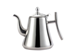 Bule de Café com Filtro Inox 201 Bico Ganso 2,4l