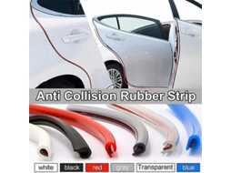 2026 protector de Bordes de Porta de Carro Universal Resistente Ao Calor Antioxidante Pvc + Metal Instalação Sem Danos 5 Metros Preto