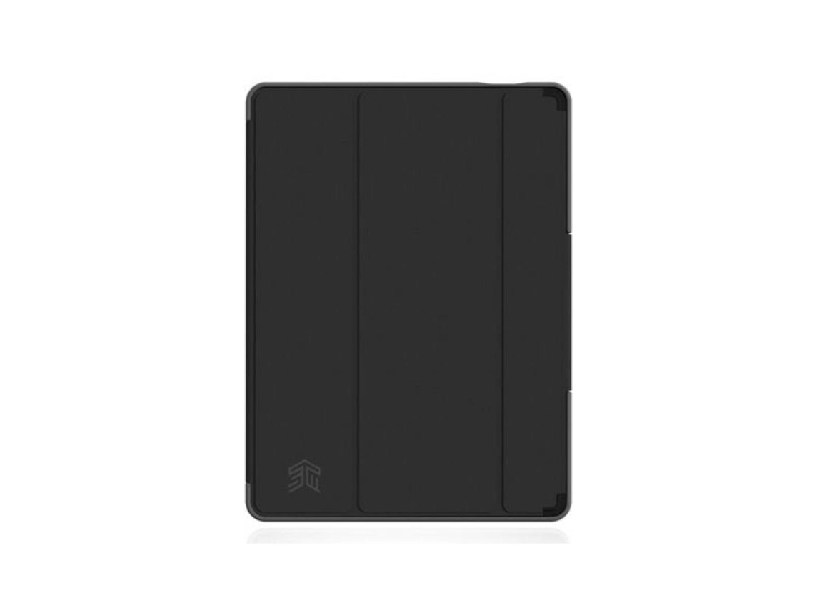 Capa Protetora Stm Goods Para Ipad 10.9 Folio Dux Ox Polybag Preto