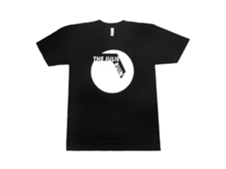 The Julie Ruin White Circle On Black T S ROCKINSTONE Size:l