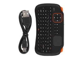 Teclado Sem Fio Mini 2.4G com Touchpad e Mouse 3 Dpi | S/MARCA