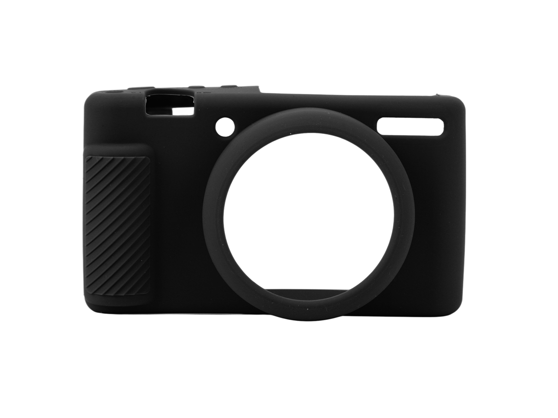 Funda De Silicona Protectora Para Cámara Zv1f Zv1m2 Anti-rasguños Delgada Suave Negro