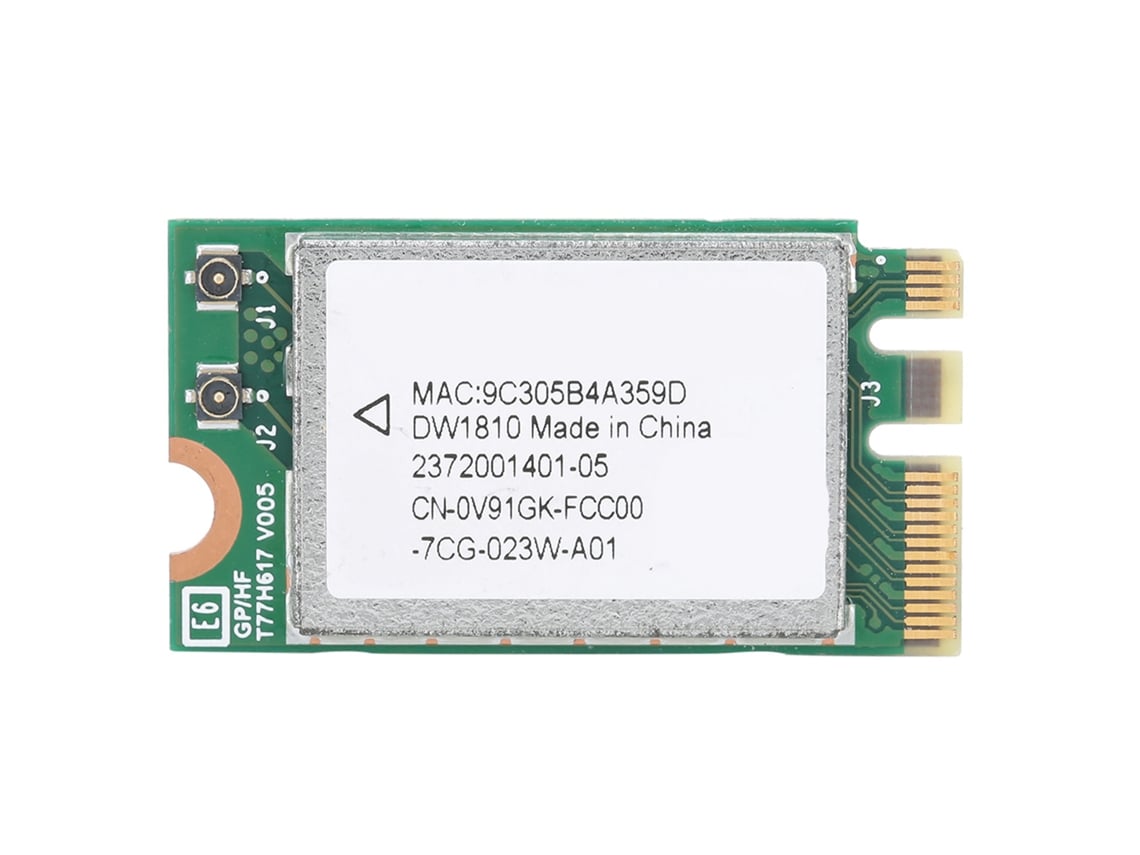 Placa De Rede Sem Fio (bluetooth De Banda Dupla) Qualcomm Atheros Qcnfa435 Dw1810 Para Dell.