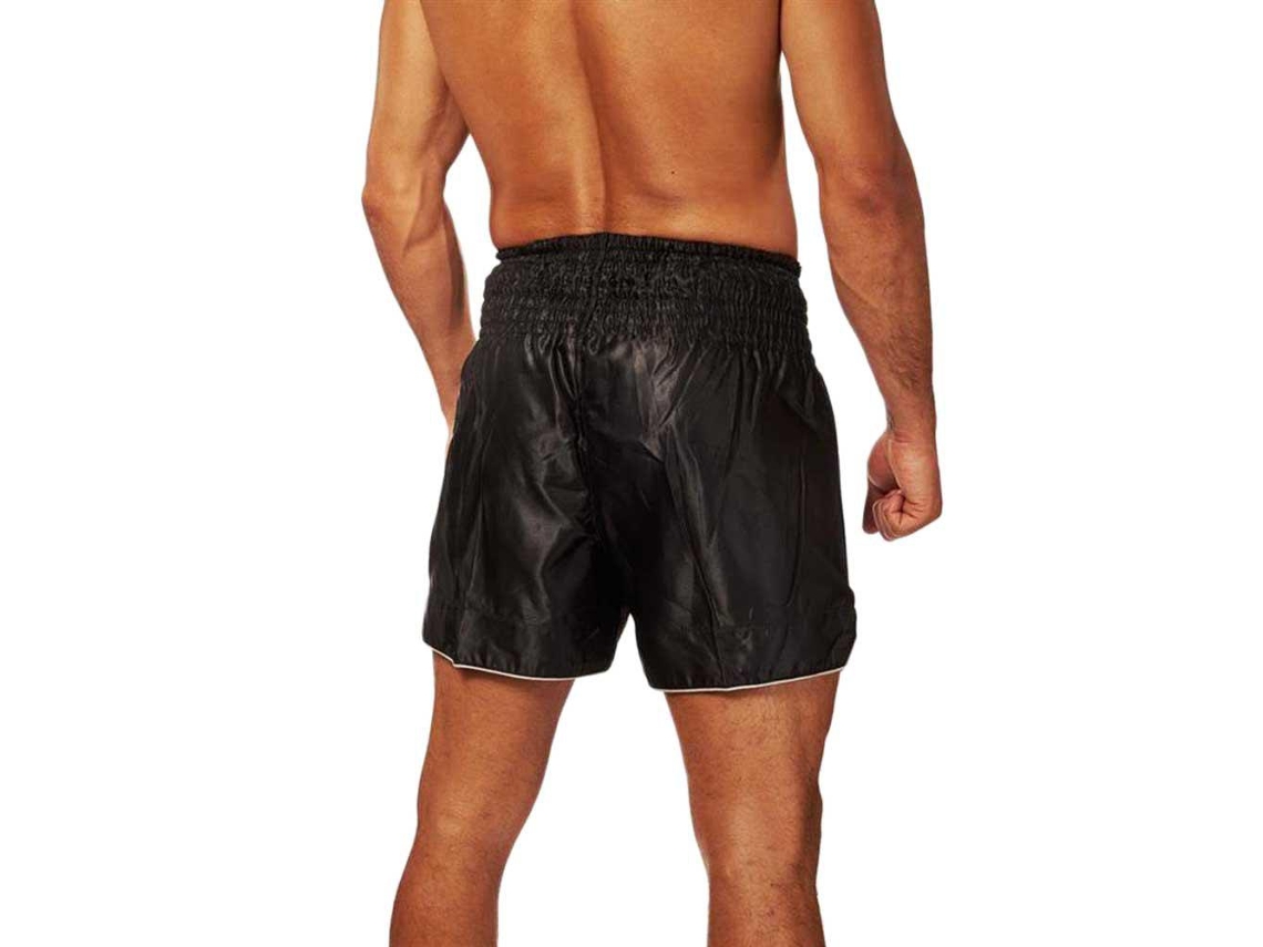 Calções para Homem LEONE1947 Boxe Thai Basic Preto (S)