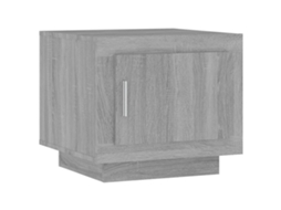 Mesa de centro Cinzento Sonoma Madeira Derivatives MAISON EXCLUSIVE (51x50x45 cm)
