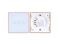 Interruptor Inteligente Sem Fio Touch Wifi Controle Remoto Distribuição De Energia 2200w